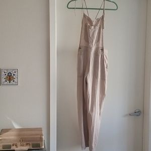 Free people  linen overalls